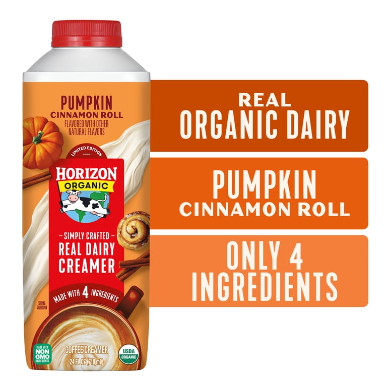 Horizon Organic Real Dairy Pumpkin Cinnamon Roll Coffee Creamer