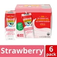 thumbnail image 1 of Horizon Organic Shelf Stable 1% Lowfat Strawberry Milk Boxes, 8 fl oz, 6 Count, 1 of 17