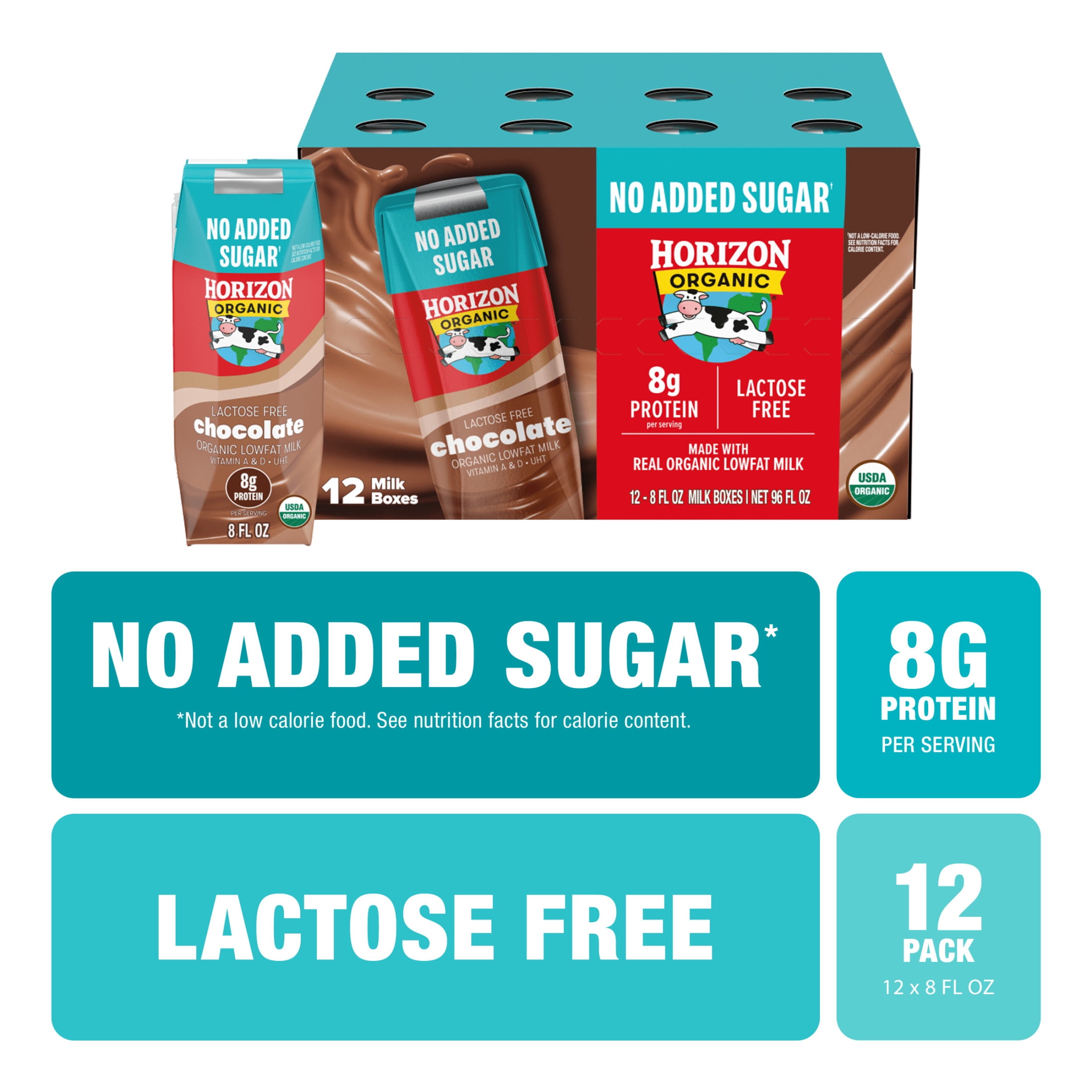MILK 他の方はご購入ご遠慮下さい。Surface等 Horizon Organic Shelf Stable Lactose Free No Added Sugar 1% Lowfat
