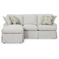 thumbnail image 1 of Horizon Sleeper Sofa and Chaise - Slip Cover Set Only - Light Gray, 1 of 1