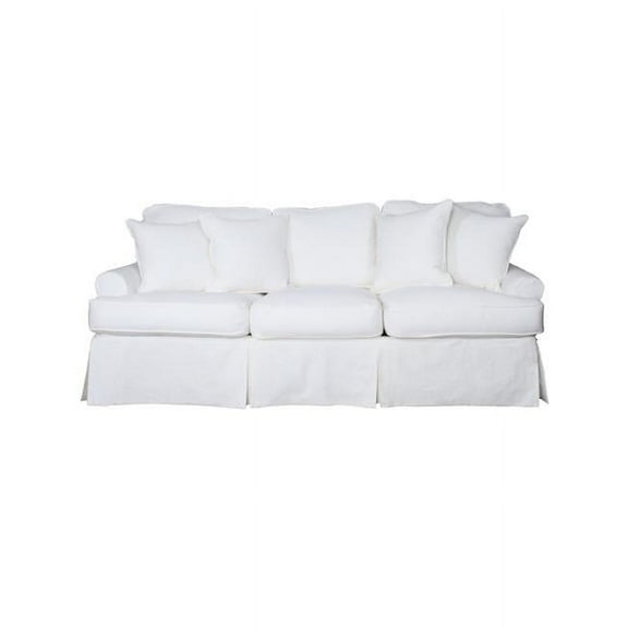 Horizon Slipcovered Sofa Peyton Pearl