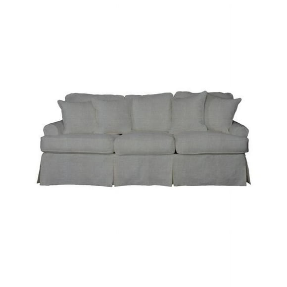 Horizon Slipcovered Sofa Peyton Slate