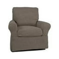 thumbnail image 1 of Horizon Swivel Chair - Slip Cover Set Only - Linen, 1 of 1