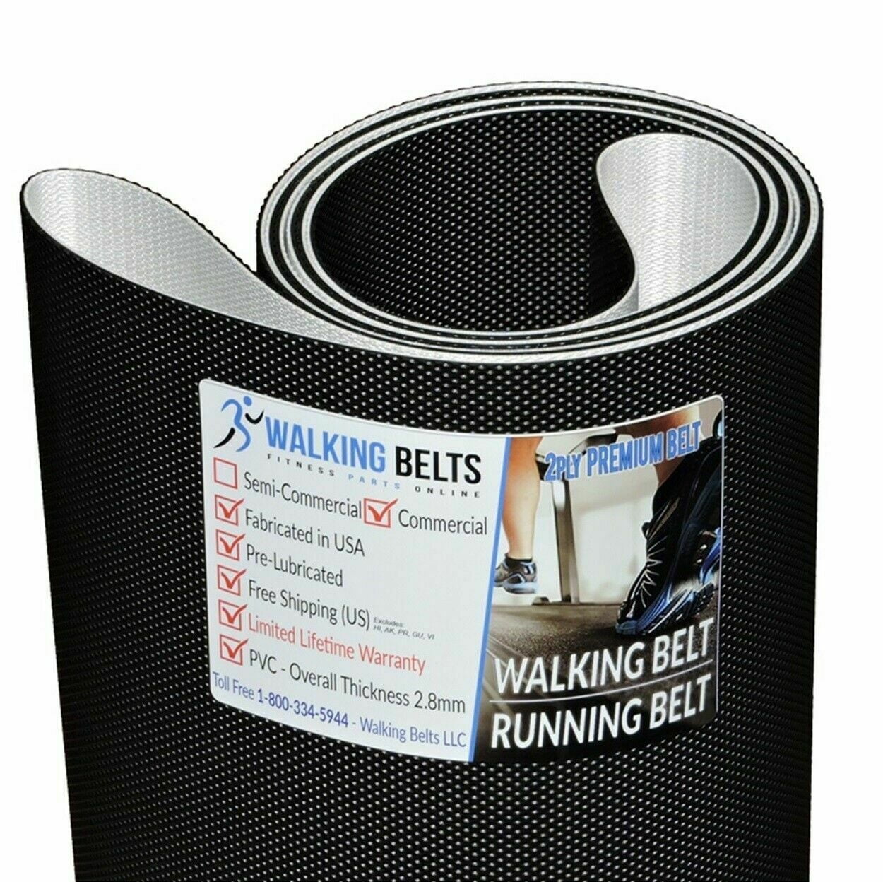 Horizon T92 Treadmill Walking Belt 2ply Premium Serial TM607 Walmart Business Supplies