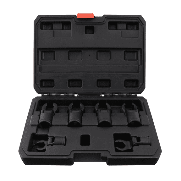Horizon Tool 6 Piece Injector Line Flex Head Crowfoot Wrench Set
