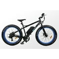 thumbnail image 1 of Horizon Wildcat Power Bikes Electric Mountain Bike 500W 48V E-Bike - Blue, 1 of 10