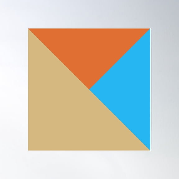 Horizon: Zero Dawn Aloy Flat Three Color Design Poster Wall Art, Modern Wall Decor For Living Room Bedroom, 16x16 UNFRAMED