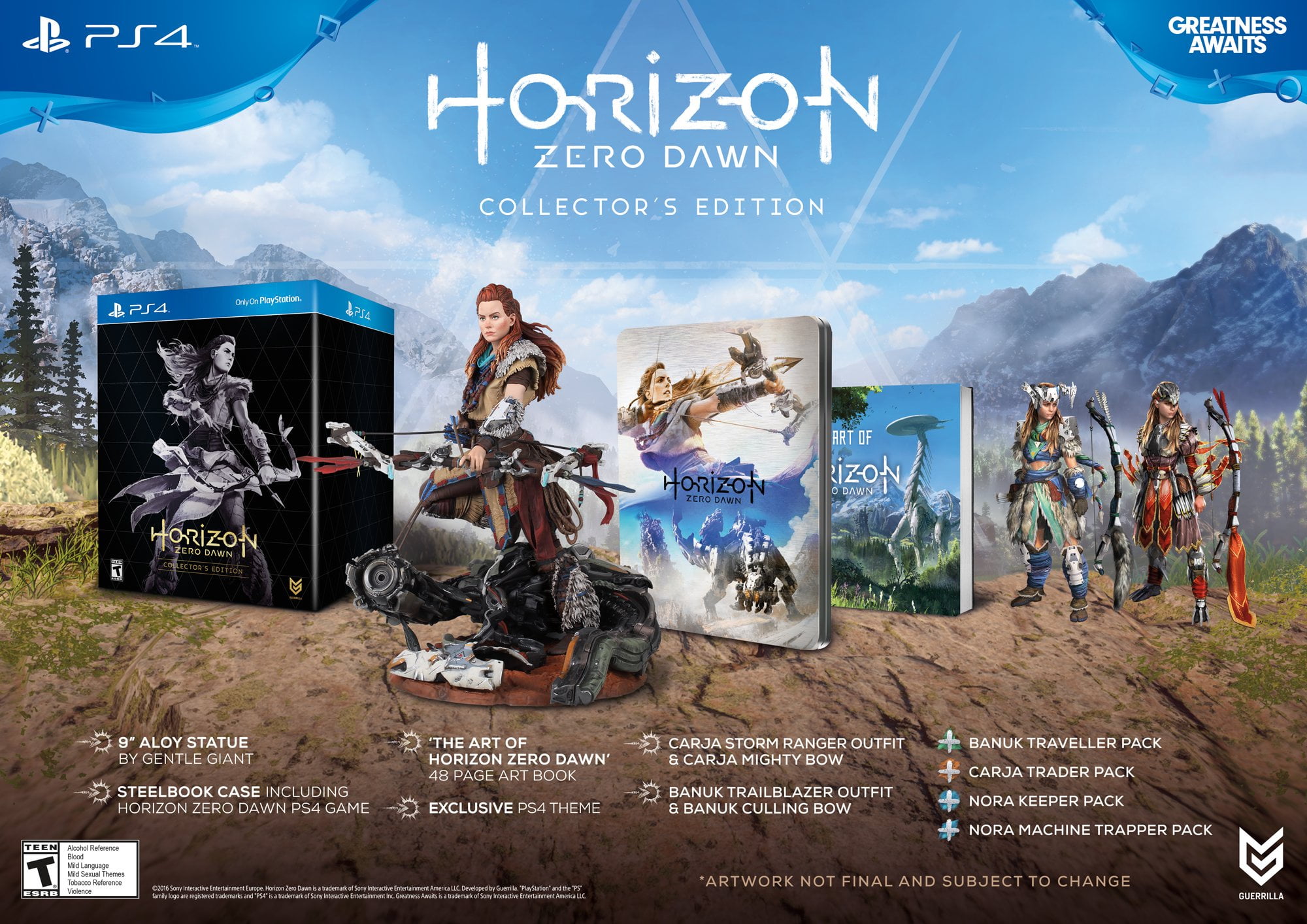 Horizon Zero Dawn Collector's Edition (p
