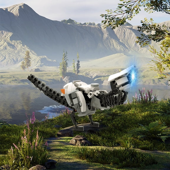 Horizon Zero Dawn Watcher Building Blocks Set Iconic Post-Apocalyptic Machine Detailed Collectors Item Compatible with Major Brick Brands