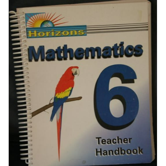 Pre-Owned Horizon's Math 6th Grade Teacher's Guide
