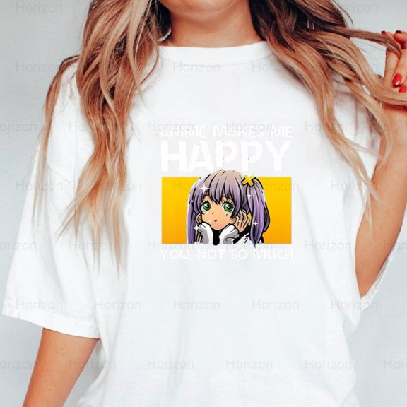 Horizon261 Anime Art For Women, Teen Girls, Men Anime Merch, Lovers T-Shirt, for Unisex, up to size 5XL.