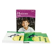 Horizons 1st Grade Math Box Set by Alpha Omega Publications Paperback