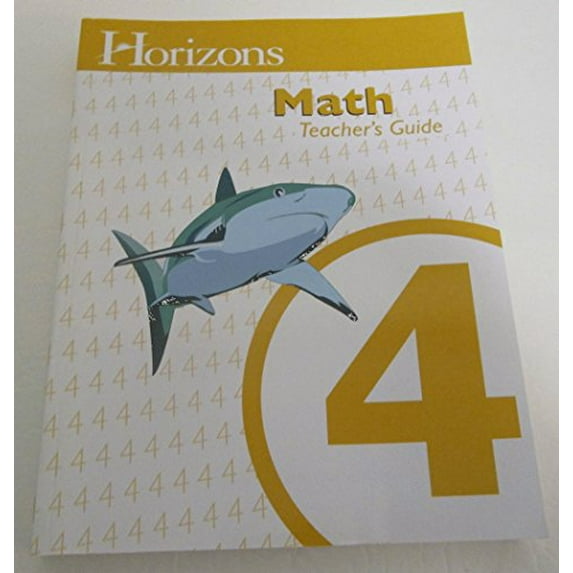 Pre-Owned Horizons Math 4th Grade Teacher's Guide