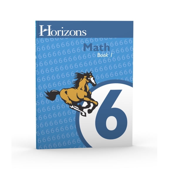 Horizons 6th Grade Math Student Book 1 (paperback)