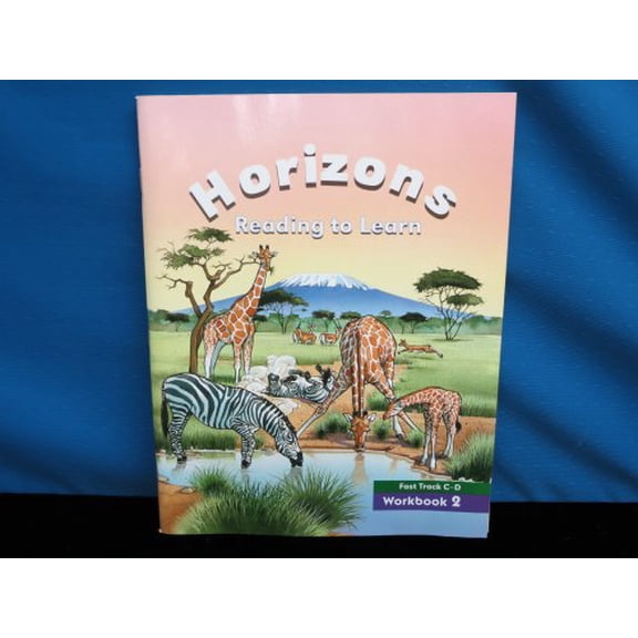 Pre-Owned Horizons Read Learn Fast Track C-D Workbook 2, 9780026742191, 0026742195, Hardcover,