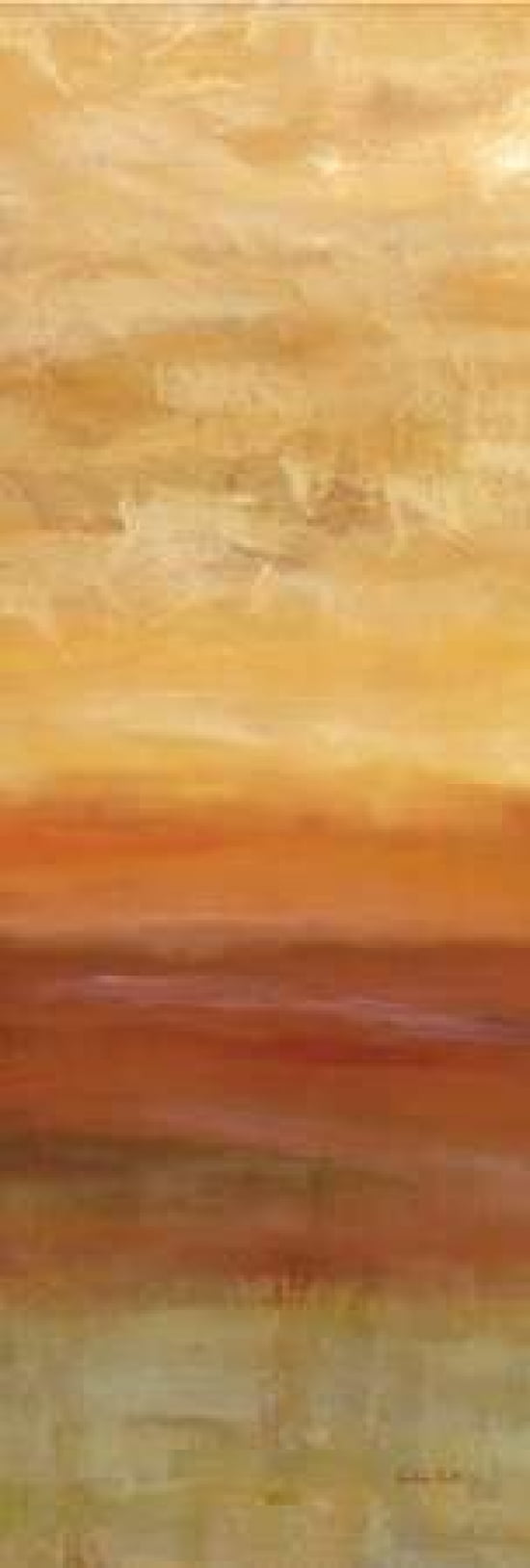 Horizons Spice Panel I Canvas Art - Cynthia Coulter (12 x 36)