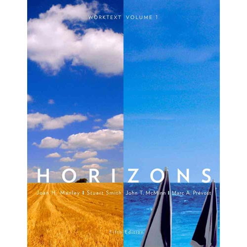 Pre-Owned Horizons Worktext, Volume 1