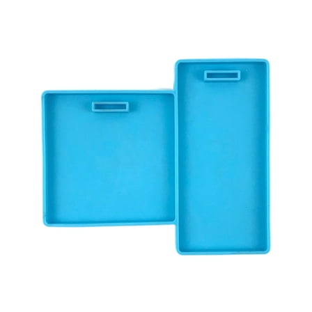 Horizontal Badge Label Silicone Mold Label Badge Backing Molds Nurse Badge Epoxy Resin Mold for Craft