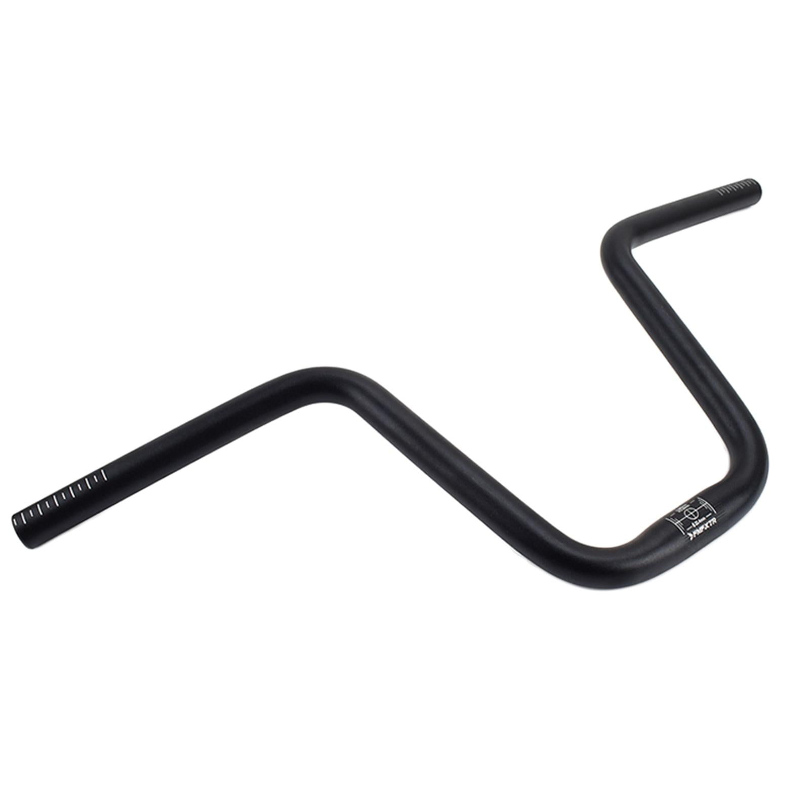 Fenix Dyno Ape-Hanger Bike Handlebars - 22.2mm Clamp, 13.5 Inch Rise, Black (Multiple Sizes Available)