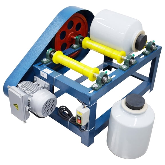 Horizontal Ceramic Ball Mill Machine Laboratory Wet Dry Grinder 220V 1PH More Fine Grinding