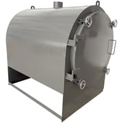 Horizontal Charcoal Carbonization Furnace Biomass Charcoal Maker for Wood Bamboo Coconut Shell