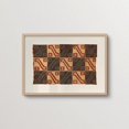 Horizontal Earth Tone Art Inca Pattern Collected Rustic Hallway Poster ...