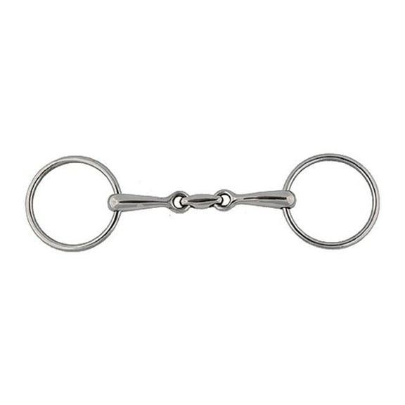 Horizontal Elliptical Link Snaffle Bit - 5 in.