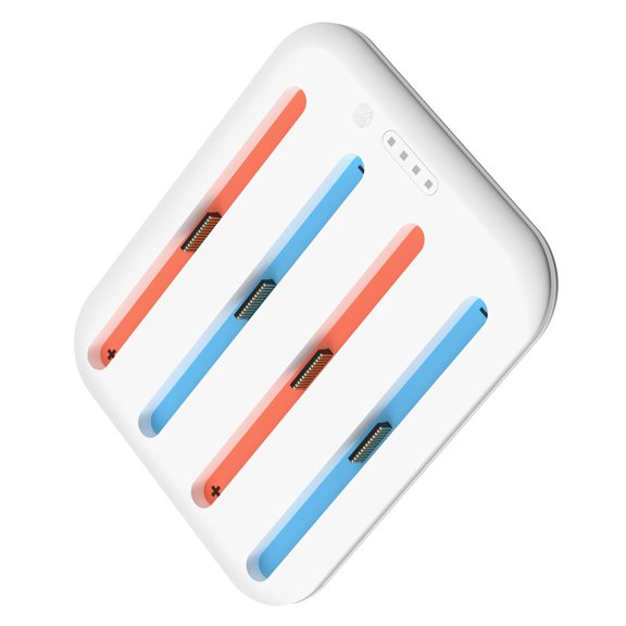 Horizontal Ergonomic Charging Station Dock For Game Controllers Gradient Touch Control Intelligent Current Distribution