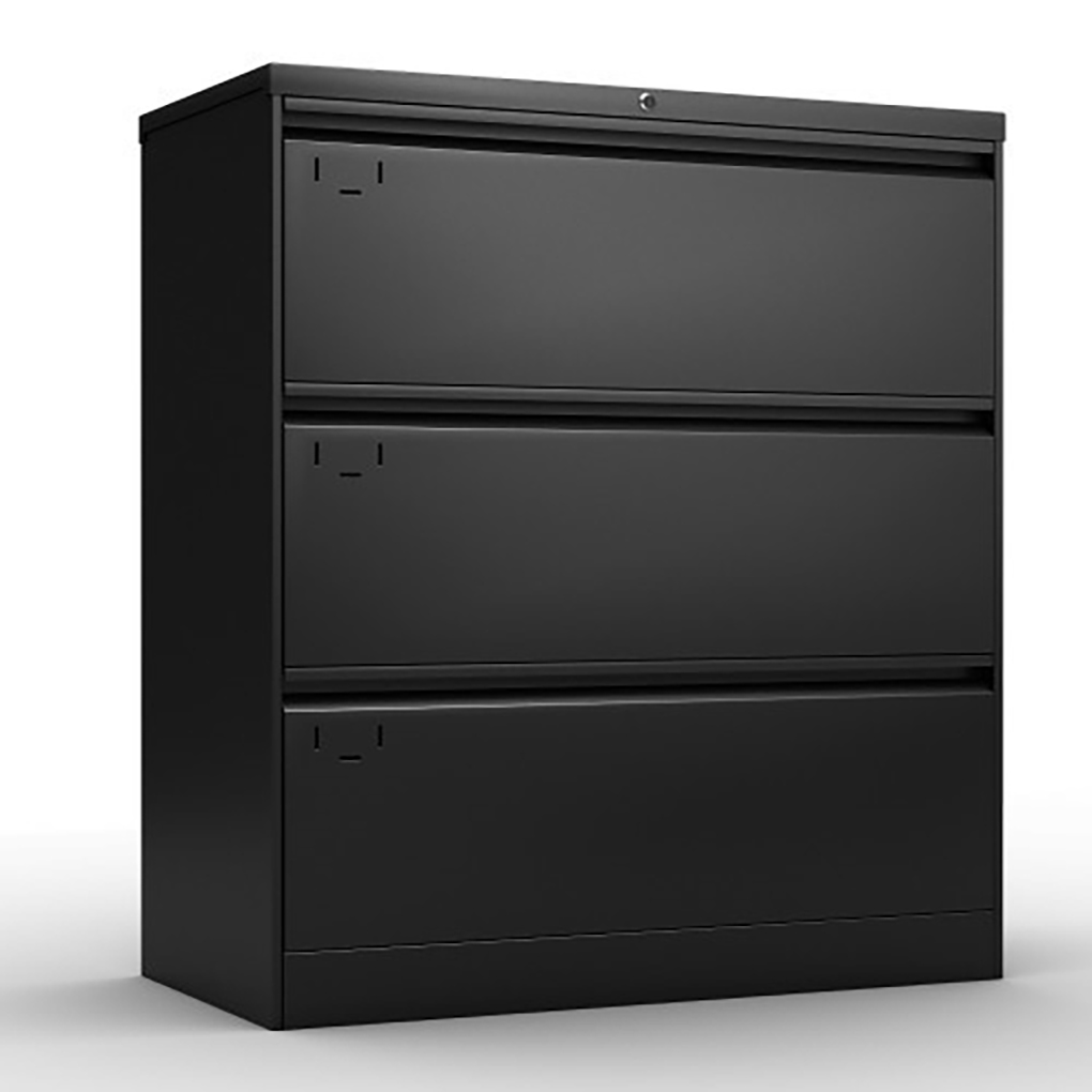Horizontal Filing With 3 Drawers with Key