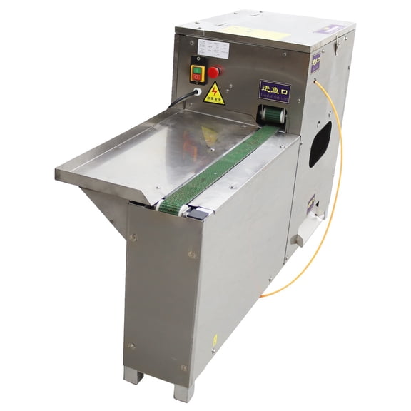 Horizontal Fish Killing and Scaling Machine Stainless Steel Fish Scaler Gutting Equipment 220V
