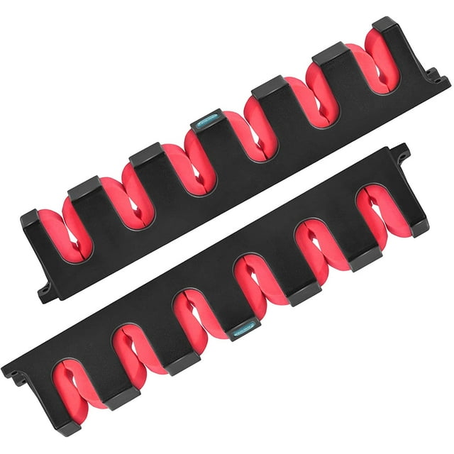 Horizontal Fishing Rod Holder Store 6 Rods or Fishing Rod Combos Wall