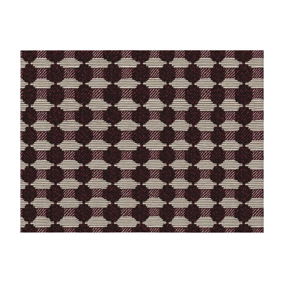 Horizontal Flannel Blanket Is Light Warm Soft Anti-Pilling Anti-Wrinkle Anti-Allergy And No Hair Loss For Bed And Sofa Camping Travel Crimson Modern Houndstooth Texture_3
