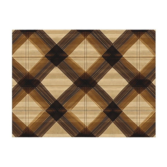 Horizontal Flannel Blanket Is Light Warm Soft Anti-Pilling Anti-Wrinkle Anti-Allergy And No Hair Loss For Bed And Sofa Camping Travel Plaid Fall Camo Brown_2