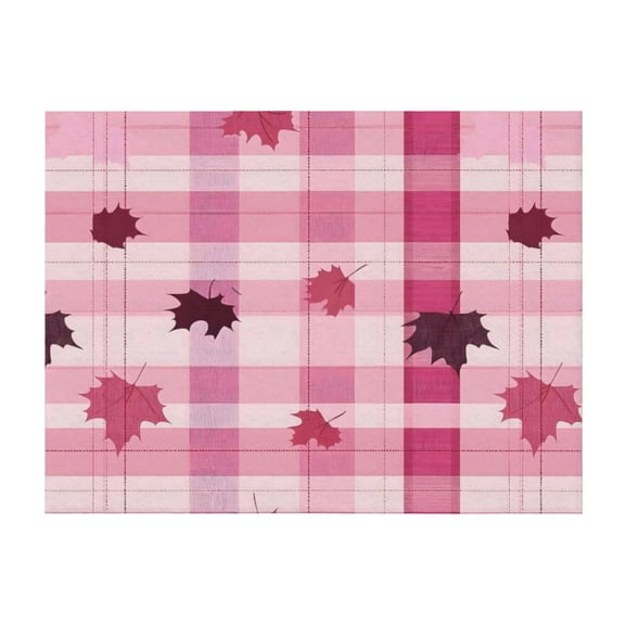 Horizontal Flannel Blanket Is Light Warm Soft Anti-Pilling Anti-Wrinkle Anti-Allergy And No Hair Loss For Bed And Sofa Camping Travel Plaid Fall Camo Pink_1