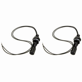 Horizontal Float Sensor Switch Side Mount Liquid Water Level Sensor Controller Automatic Water Pump Controller Tank Pool,2 x Liquid float switch
