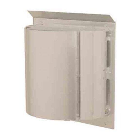 Horizontal High Performance Termination Cap for Short Flue Attached Slip & Wall Shield with Heat Shield