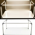 thumbnail image 1 of Horizontal LED pole light 4000K FY-Q 13" W x 12" H 4 sided light for Jewelry  Museum Tradeshow showcase display, 1 of 6