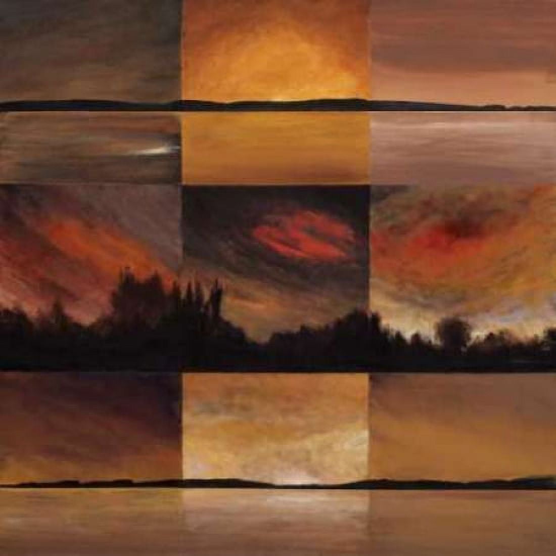 Horizontal Lines Canvas Art - Earl Kaminsky (24 x 24)