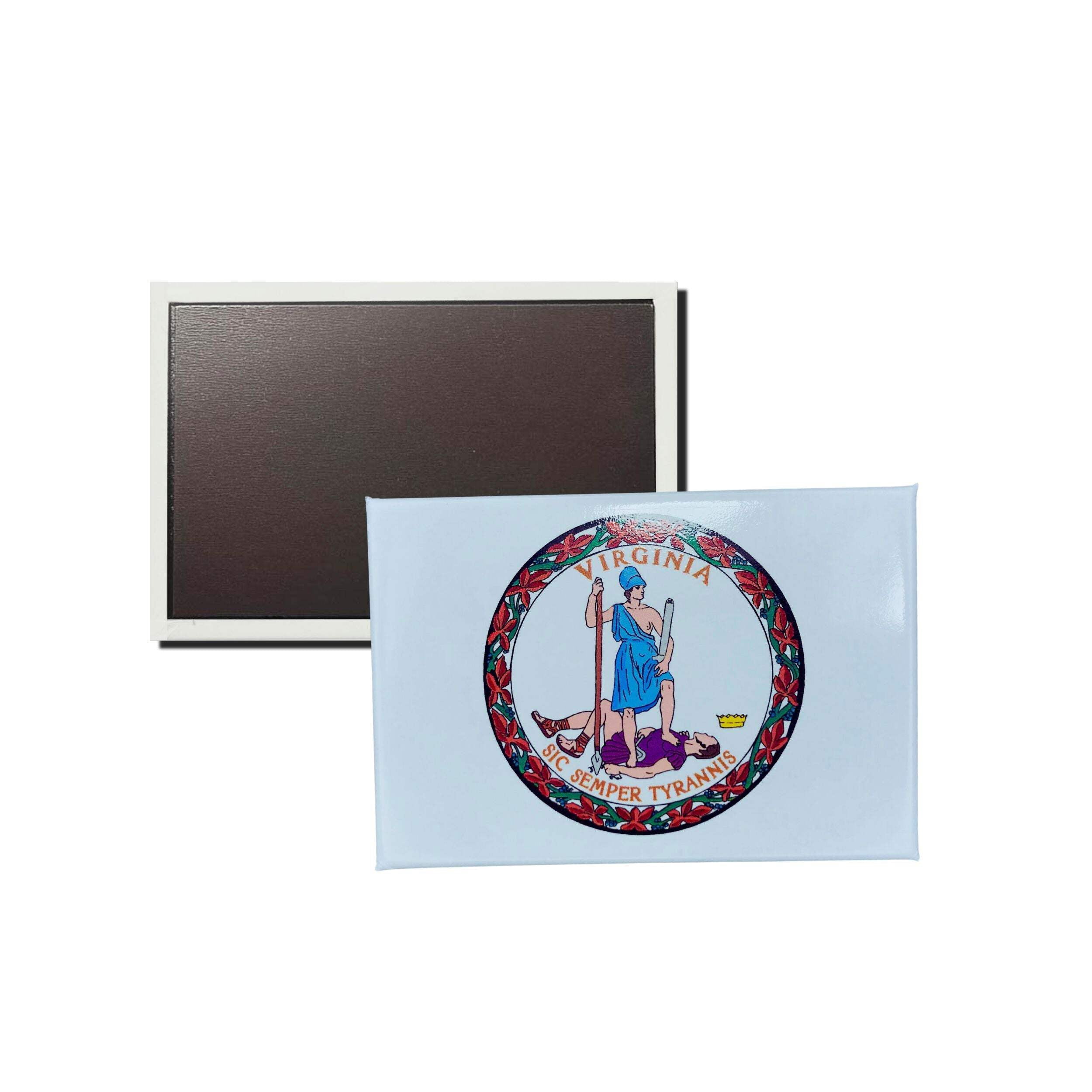 Horizontal Magnet - State Seal Virginia - USA | Horizontal Magnet ...