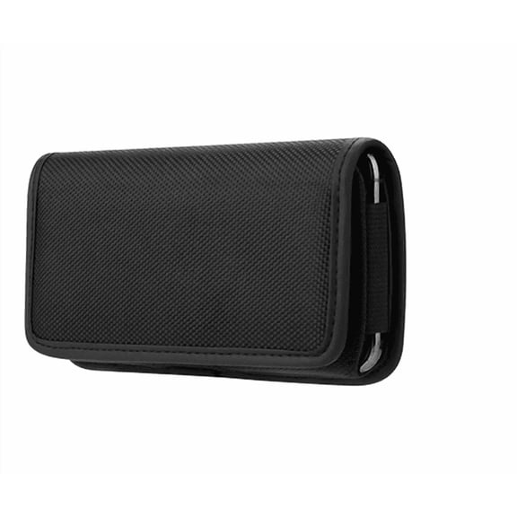 Horizontal Oxford Cloth Belt Loop Waist Case Compatible with TCL Flip 4 flip phone