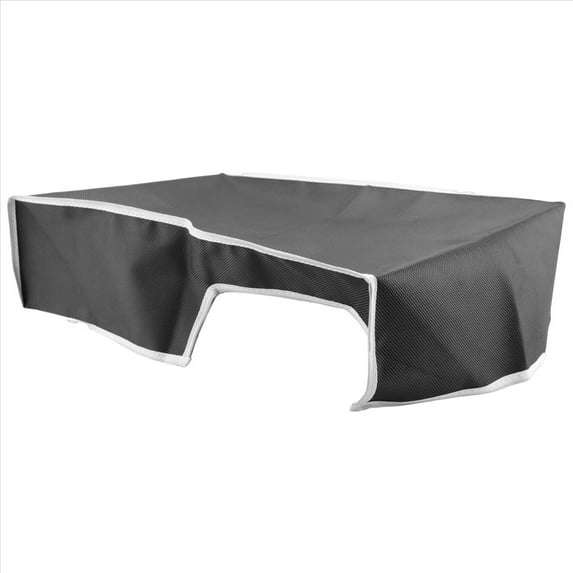 Horizontal Simple Style Cover for Console Dust Proof Cover Protector for Gaming Accessories,Black