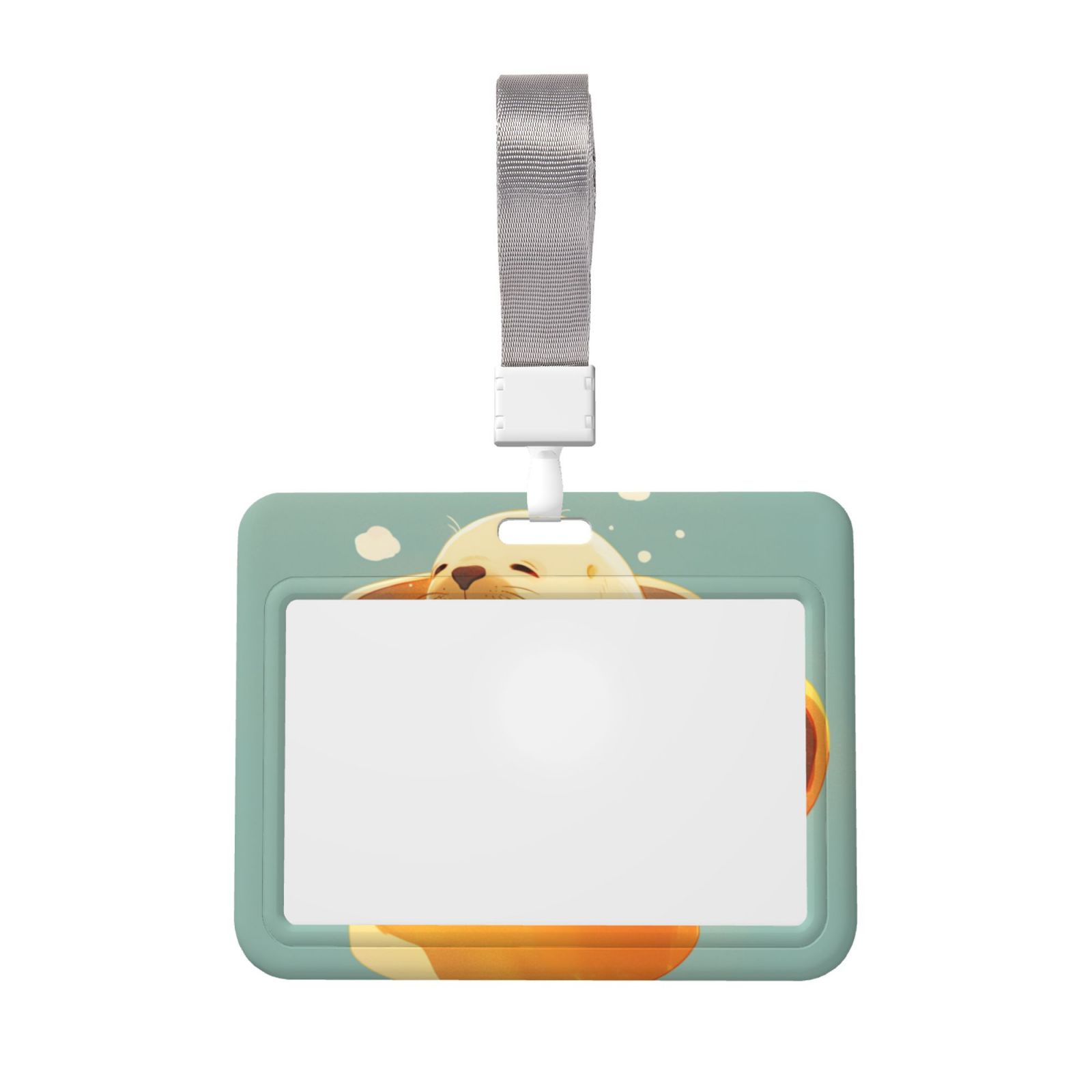 5 Pack ID Card Badge Holder Horizontal Hard Plastic Protector Clear Case Vfltx1dbvlrbwvrx