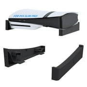 Horizontal Stand for PS5 Pro Accessories ,Base Stand Compatible with Playstation 5 Pro/Slim Disc & Digital Edition Black