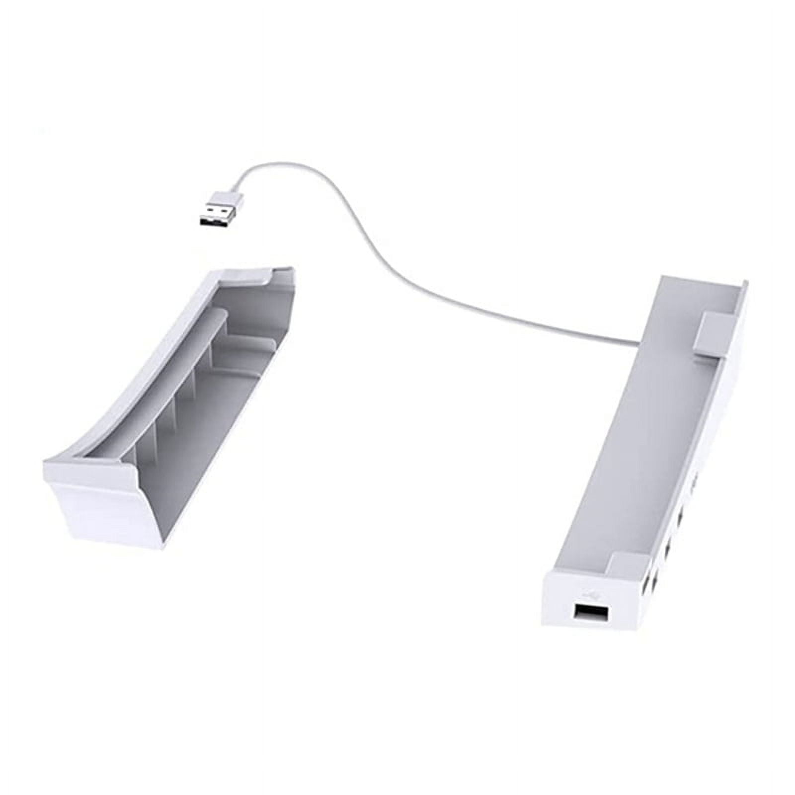 For PS5 Slim Horizontal Holder with Hub Base Stand Holder 1 Fast Charging&3  Date Transfer USB