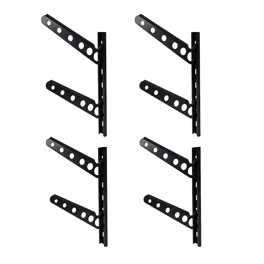 Horizontal Surfboard Rack 4 Surfboards, 4 Piece Split Surfboard Rack
