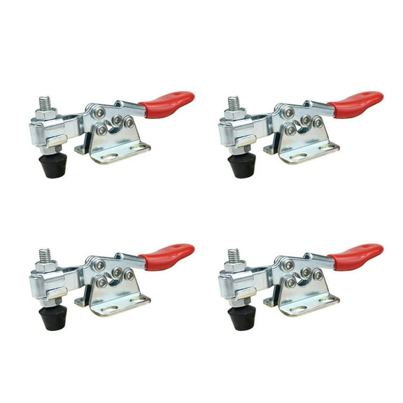 Horizontal Toggle Clamp Workshop Clamping Device Quick Clips Fixing Clamps Hand Tool For Rapid Tightening