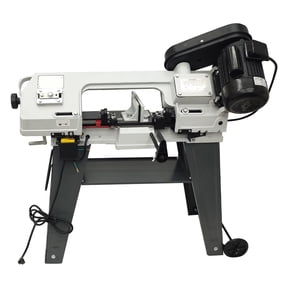 Horizontal Vertical Bandsaw Metal Cutting Machine Variable Speed Bandsaw Metal Cutting Machine 110V 1/2-Hp