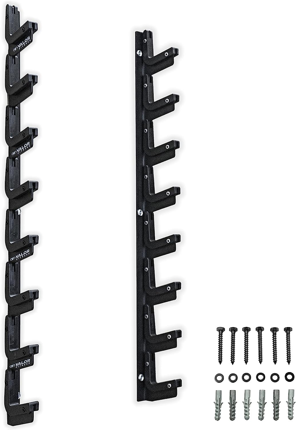 Horizontal Wall Mounted Olympic Barbell s 6 8 Bar Gun Rack