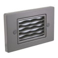 thumbnail image 1 of Horizontal Wave Faceplate for LED Step Light, Dark Bronze, 1 of 1