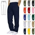 thumbnail image 1 of Horkkom Sweatpants for Men Elastic Waist Drawstring Workout Pants Soft Loose Hiking Pants with Pockets S, 1 of 5